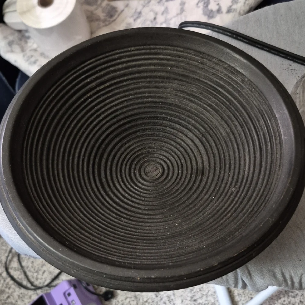 Handmade African Asanka Ghanaian grinding Earth Unglazed Pottery Clay bowl